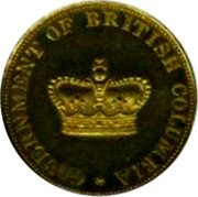 Canada 10 Dollars (British Columbia. Pattern) GOVERNMENT OF BRITISH COLUMBIA coin obverse Canada 10 Dollars (British Columbia. Pattern) GOVERNMENT OF BRITISH COLUMBIA coin obverse