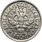 Poland 10 Groszy (German Occupation WW II. Trial Strike. HF) 1923 RZECZPOSPOLITA POLSKA W J coin obverse Poland 10 Groszy (German Occupation WW II. Trial Strike. HF) 1923 RZECZPOSPOLITA POLSKA W J coin obverse