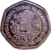 Mexico 10 Pesos Tuerca. Pattern. Higher Purity 1973 Mo Proof ESTADOS UNIDOS MEXICANOS coin obverse