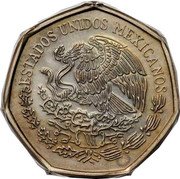 Mexico 10 Pesos Tuerca. Pattern 1974 M° KM# Pn209 ESTADOS UNIDOS MEXICANOS coin obverse Mexico 10 Pesos Tuerca. Pattern 1974 M° KM# Pn209 ESTADOS UNIDOS MEXICANOS coin obverse