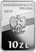 Poland 10 Zlotych 100th Anniversary of Regaining Independence by Poland. Wojciech Korfanty 2019 MW Proof RZECZPOSPOLITA POLSKA 10 ZŁ MW 2019 coin obverse Poland 10 Zlotych 100th Anniversary of Regaining Independence by Poland. Wojciech Korfanty 2019 MW Proof RZECZPOSPOLITA POLSKA 10 ZŁ MW 2019 coin obverse