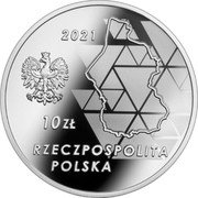 Poland 10 Zlotych 100th Anniversary of the 3rd Silesian Uprising 2021 mw Proof RZECZPOSPOLITA POLSKA 2021 10 ZŁ MW coin obverse Poland 10 Zlotych 100th Anniversary of the 3rd Silesian Uprising 2021 mw Proof RZECZPOSPOLITA POLSKA 2021 10 ZŁ MW coin obverse
