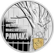 Poland 10 Zlotych (In Memory of Warsaw Pawiak Prison Inmates) GP PAMIĘCI WIĘŹNIÓW WARSZAWSKIEGO PAWIAKA coin reverse Poland 10 Zlotych (In Memory of Warsaw Pawiak Prison Inmates) GP PAMIĘCI WIĘŹNIÓW WARSZAWSKIEGO PAWIAKA coin reverse