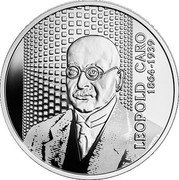 Poland 10 Zlotych Leopold Caro 2020 mw Proof LEOPOLD CARO 1864-1939 coin reverse Poland 10 Zlotych Leopold Caro 2020 mw Proof LEOPOLD CARO 1864-1939 coin reverse