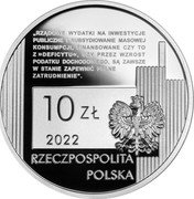 Poland 10 Zlotych Michal Kalecki 2022 MW Proof "RZĄDOWE WYDATKI NA INWESTYCJE PUBLICNE I SUBSYDIOWANIE MASOWEJ KONSUMPCJI, FINANSOWANE CZY TO Z >>DEFICYTU<<, CZY PRZEZ WZROST PODATKU DOCHODOWEGO, SĄ ZAWSZE W STANIE ZAPEWNIĆ PEŁNE ZATRUDNIENIE". 10 ZŁ 2022 MW RZECZPOSPOLITA POLSKA coin obverse Poland 10 Zlotych Michal Kalecki 2022 MW Proof "RZĄDOWE WYDATKI NA INWESTYCJE PUBLICNE I SUBSYDIOWANIE MASOWEJ KONSUMPCJI, FINANSOWANE CZY TO Z >>DEFICYTU<<, CZY PRZEZ WZROST PODATKU DOCHODOWEGO, SĄ ZAWSZE W STANIE ZAPEWNIĆ PEŁNE ZATRUDNIENIE". 10 ZŁ 2022 MW RZECZPOSPOLITA POLSKA coin obverse