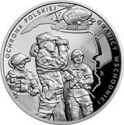Poland 10 Zlotych Protection of Poland’s Eastern Border 2022 mw Proof OCHRONA POLSKIEJ GRANICY WSCHODNIEJ RK coin reverse Poland 10 Zlotych Protection of Poland’s Eastern Border 2022 mw Proof OCHRONA POLSKIEJ GRANICY WSCHODNIEJ RK coin reverse