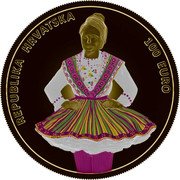 Croatia 100 Euro Island of Susak 2024  BU REPUBLIKA HRVATSKA 100 EURO coin obverse Croatia 100 Euro Island of Susak 2024  BU REPUBLIKA HRVATSKA 100 EURO coin obverse