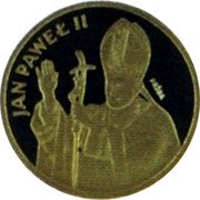 Poland 1000 Zlotych (Visit of Pope Ioannes Paulus II. Proba) JAN PAWEŁ II PRÓBA coin reverse Poland 1000 Zlotych (Visit of Pope Ioannes Paulus II. Proba) JAN PAWEŁ II PRÓBA coin reverse