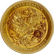 Niue 125 Dollars (Phoenix) GOLD PHOENIX 2024 1/2 OZ FINE GOLD 999.9 coin reverse Niue 125 Dollars (Phoenix) GOLD PHOENIX 2024 1/2 OZ FINE GOLD 999.9 coin reverse