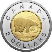 Canada 2 Dollars (Polar Bear. Specimen) CANADA 2 DOLLARS BT coin reverse Canada 2 Dollars (Polar Bear. Specimen) CANADA 2 DOLLARS BT coin reverse