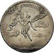 Poland 2 Grosze Wedding Maria Anna of Bavaria and Frederick Christian 1747 SPEI PUBLICAE coin obverse Poland 2 Grosze Wedding Maria Anna of Bavaria and Frederick Christian 1747 SPEI PUBLICAE coin obverse