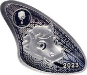 Samoa 20 Cents Chinese Zodiac. Year of the Horse 2023 ELIZABETH II SAMOA IRB 20 CENTS 2023 coin obverse Samoa 20 Cents Chinese Zodiac. Year of the Horse 2023 ELIZABETH II SAMOA IRB 20 CENTS 2023 coin obverse