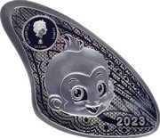 Samoa 20 Cents Chinese Zodiac. Year of the Monkey 2023 ELIZABETH II SAMOA IRB 20 CENTS 2023 coin obverse Samoa 20 Cents Chinese Zodiac. Year of the Monkey 2023 ELIZABETH II SAMOA IRB 20 CENTS 2023 coin obverse