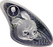 Samoa 20 Cents Chinese Zodiac. Year of the Rabbit 2023 ELIZABETH II SAMOA IRB 20 CENTS 2023 coin obverse Samoa 20 Cents Chinese Zodiac. Year of the Rabbit 2023 ELIZABETH II SAMOA IRB 20 CENTS 2023 coin obverse