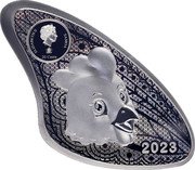 Samoa 20 Cents Chinese Zodiac. Year of the Rooster 2023 ELIZABETH II SAMOA IRB 20 CENTS 2023 coin obverse Samoa 20 Cents Chinese Zodiac. Year of the Rooster 2023 ELIZABETH II SAMOA IRB 20 CENTS 2023 coin obverse