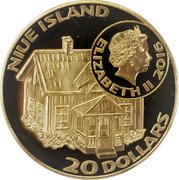 Niue 20 Dollars Emil of Lonneberga 2016  Proof NIUE ISLAND ELIZABETH II 2016 20 DOLLARS coin obverse Niue 20 Dollars Emil of Lonneberga 2016  Proof NIUE ISLAND ELIZABETH II 2016 20 DOLLARS coin obverse