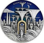 Malta 20 Euro Stanislaw Lem. Solaris. Fantastic Shapes 2022 mw STANISŁAW LEM SOLARIS coin reverse Malta 20 Euro Stanislaw Lem. Solaris. Fantastic Shapes 2022 mw STANISŁAW LEM SOLARIS coin reverse