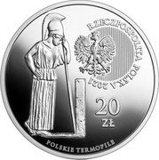 Poland 20 Zlotych The Polish Thermopylae. Dytiatyn 2021 mw Proof RZECZPOSPOLITA POLSKA 2021 MW 20 ZŁ POLSKIE TERMOPILE coin obverse Poland 20 Zlotych The Polish Thermopylae. Dytiatyn 2021 mw Proof RZECZPOSPOLITA POLSKA 2021 MW 20 ZŁ POLSKIE TERMOPILE coin obverse