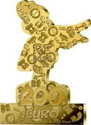 France 200 Euro Asterix and the Olympic Games. Podium 2024 c+⊞ RF 2024 200 EURO © LES ÉDITIONS ALBERT RENÉ coin obverse