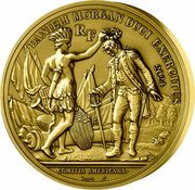 France 200 Euro (The Battle of Cowpens) COMITIA AMERICANA DUPRÉ F RF 2024 DANIELI MORGAN DUCI EXERCITUS coin obverse