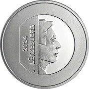 Luxembourg 25 Euro Henri I Council of Europe 2024  Proof 2024 LËTZEBUERG CG coin obverse Luxembourg 25 Euro Henri I Council of Europe 2024  Proof 2024 LËTZEBUERG CG coin obverse