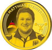 Samoa 25 Tala Germany Sports Legends. Matthias Steiner 2024 MATTHIAS STEINER coin reverse Samoa 25 Tala Germany Sports Legends. Matthias Steiner 2024 MATTHIAS STEINER coin reverse