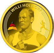 Samoa 25 Tala Germany Sports Legends. Willi Holdorf 2024 WILLI HOLDORF coin reverse Samoa 25 Tala Germany Sports Legends. Willi Holdorf 2024 WILLI HOLDORF coin reverse