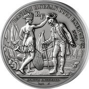 France 250 Euro (The Battle of Cowpens) COMITIA AMERICANA DUPRÉ F RF 2024 DANIELI MORGAN DUCI EXERCITUS coin obverse