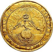 Poland 3 Ducats (Coronation. Michael I) DEXTERA DOMINI FECIT VIRTUTEM coin reverse Poland 3 Ducats (Coronation. Michael I) DEXTERA DOMINI FECIT VIRTUTEM coin reverse