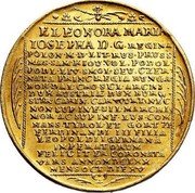 Poland 3 Ducats (Wedding Medal) ELEONORA MARIA IOSEPHA D G REGINA POLON M D LIT RUS PRUSS MAS SAM... coin reverse Poland 3 Ducats (Wedding Medal) ELEONORA MARIA IOSEPHA D G REGINA POLON M D LIT RUS PRUSS MAS SAM... coin reverse