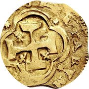 Spain 4 Escudos (Philip V. Madrid Mint. Cross 1st Type) HISPANIARUM REX 1707 coin reverse Spain 4 Escudos (Philip V. Madrid Mint. Cross 1st Type) HISPANIARUM REX 1707 coin reverse