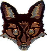 Fiji 5 Dollars Fox 2018  Prooflike KM# 741 coin reverse