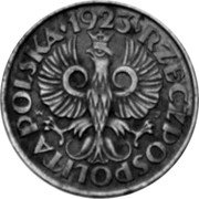 Poland 5 Groszy (German Occupation. Trial Strike) RZECZPOSPOLITA POLSKA 1923 coin obverse Poland 5 Groszy (German Occupation. Trial Strike) RZECZPOSPOLITA POLSKA 1923 coin obverse