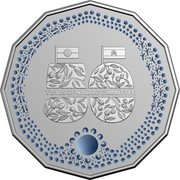 Australia 50 Cents 50 Years of NAIDOC 2024  BU in Coincard 50 YEARS OF NAIDOC COMMITTEE coin reverse Australia 50 Cents 50 Years of NAIDOC 2024  BU in Coincard 50 YEARS OF NAIDOC COMMITTEE coin reverse