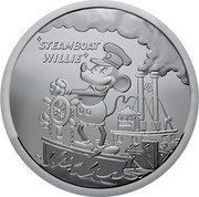 Fiji 50 Cents Steamboat Willie 2024 In Sets only "STEAMBOAT WILLIE" coin reverse Fiji 50 Cents Steamboat Willie 2024 In Sets only "STEAMBOAT WILLIE" coin reverse
