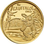 UK 50 Pence Gruffalo's Child 2024  Proof THE GRUFFALO'S ® CHILD coin reverse UK 50 Pence Gruffalo's Child 2024  Proof THE GRUFFALO'S ® CHILD coin reverse