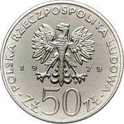 Poland 50 Zlotych (Mieszko I. Trial Strike) POLSKA RZECZPOSPOLITA LUDOWA 19 79 MW ZŁ 50 ZŁ coin obverse Poland 50 Zlotych (Mieszko I. Trial Strike) POLSKA RZECZPOSPOLITA LUDOWA 19 79 MW ZŁ 50 ZŁ coin obverse