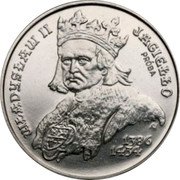 Poland 500 Zlotych (King Wladyslaw II Jagiellon. Trial Strike) WŁADYSŁAW II JAGIEŁŁO PRÓBA 1386 1434 coin reverse