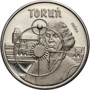 Poland 5000 Zlotych (Torun. Trial Strike) TORUŃ PRÓBA E coin reverse