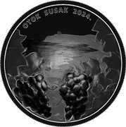 Croatia 6 Euro Island of Susak. Colored 2024  BU OTOK SUSAK 2024. coin reverse Croatia 6 Euro Island of Susak. Colored 2024  BU OTOK SUSAK 2024. coin reverse