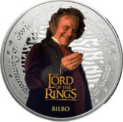 Samoa Half Dollar Bilbo 2022 Proof BILBO © NLP (S22) THE LORD OF THE RINGS coin reverse Samoa Half Dollar Bilbo 2022 Proof BILBO © NLP (S22) THE LORD OF THE RINGS coin reverse