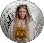 Samoa Half Dollar Galadriel 2022 Proof © NLP (S22) GALADRIEL THE LORD OF THE RINGS coin reverse Samoa Half Dollar Galadriel 2022 Proof © NLP (S22) GALADRIEL THE LORD OF THE RINGS coin reverse