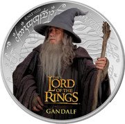 Samoa Half Dollar Gandalf 2022 Proof © NLP (S22) GANDALF THE LORD OF THE RINGS coin reverse Samoa Half Dollar Gandalf 2022 Proof © NLP (S22) GANDALF THE LORD OF THE RINGS coin reverse
