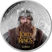 Samoa Half Dollar Gimli 2022 Proof ©NLP (S22) GIMLI THE LORD OF THE RINGS coin reverse Samoa Half Dollar Gimli 2022 Proof ©NLP (S22) GIMLI THE LORD OF THE RINGS coin reverse