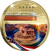 Samoa Half Dollar (Grand Canyon) THE GRAND CANYON coin reverse Samoa Half Dollar (Grand Canyon) THE GRAND CANYON coin reverse