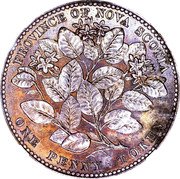 Canada One Penny (Victoria Pattern) PROVINCE OF NOVA SCOTIA ONE PENNY TOKEN coin reverse Canada One Penny (Victoria Pattern) PROVINCE OF NOVA SCOTIA ONE PENNY TOKEN coin reverse