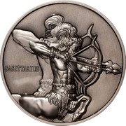 Niue Twelve Dollars Sagittarius 2024 Proof SAGITTARIUS coin reverse Niue Twelve Dollars Sagittarius 2024 Proof SAGITTARIUS coin reverse