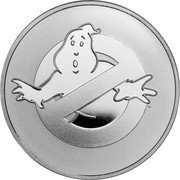 Niue Two Dollars (Ghostbusters) TM coin reverse