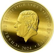 Niue Two Dollars The Diggers of Colditz Castle 2024  Proof CHARLES III DEI GRA REX FID DEF NIUE JC 2024 coin obverse Niue Two Dollars The Diggers of Colditz Castle 2024  Proof CHARLES III DEI GRA REX FID DEF NIUE JC 2024 coin obverse