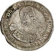 France 1/2 ECU (Principality of Sedan) HENRICVS DE LA TOVR DVX BVLLION II XXII 1/Z coin obverse